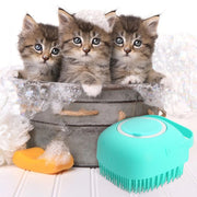 Bloomly Bom - Huisdier Shampoo Massageborstel