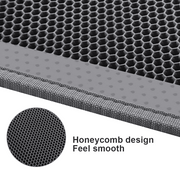 Teddy Mat -Double-layer honeycomb pattern